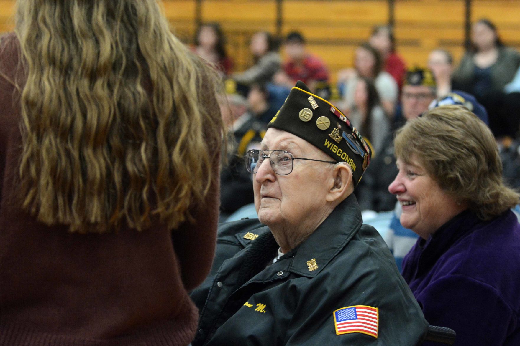 Portage High School Veterans Day ceremony 2019